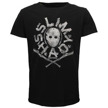 Eminem Slim Shady Masked Spiked Baseball Bats T-Shirt - Offi, Nieuw