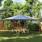 vidaXL Partytent professioneel 90 g/m² 4x4 m antraciet, Verzenden, Nieuw