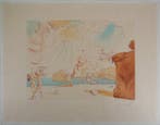 Salvador Dali (1904-1989) - Plage de Cadaques, Antiek en Kunst