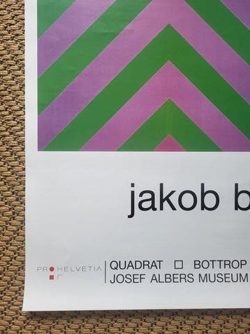 Jacob BILL - Jacob BILL- Exposition musée Josef Albers -, Antiek en Kunst