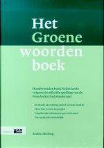 Het groene woordenboek 9789012093088 A. Abeling, Verzenden, Gelezen, A. Abeling