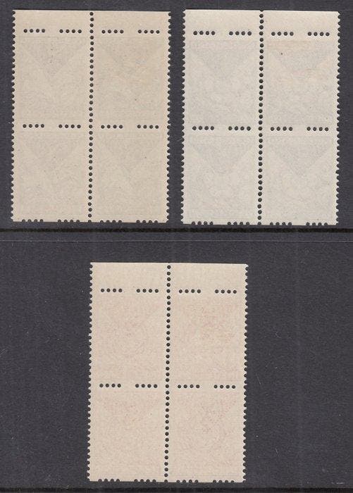 Nederland 1925 - Kind roltanding, in zeldzame blokken van, Timbres & Monnaies, Timbres | Pays-Bas