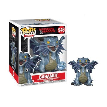 Funko Pop! Dungeons & Dragons  Bahamut #946 Super Sized 6, Verzenden