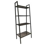 Boekenkast / opslagrek 62x35 5x148 cm zwart metaal, Ophalen of Verzenden