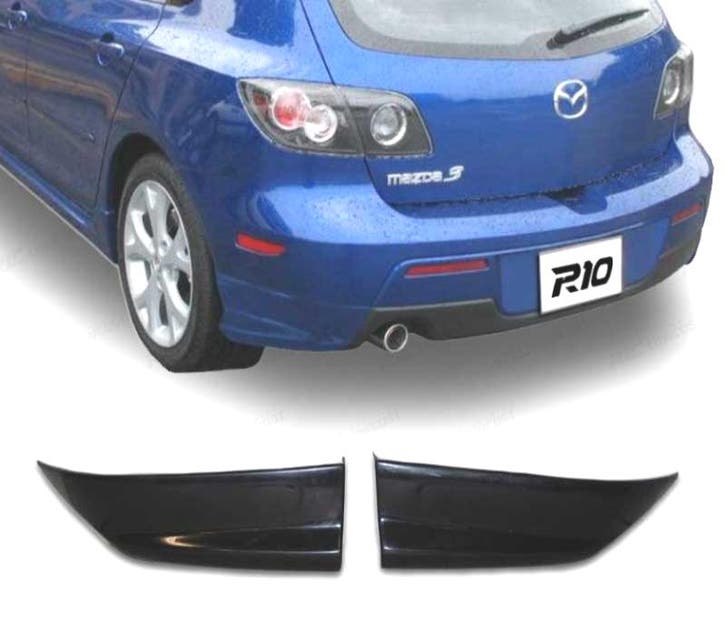 Splitters Arrière Pour Mazda 3 Look Rs 03-05, Auto-onderdelen, Carrosserie, Verzenden