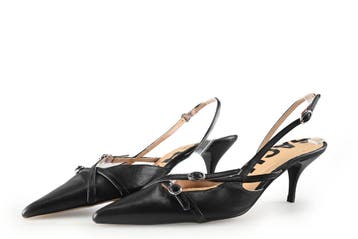 Sacha Slingbacks in maat 37 Zwart, Verzenden