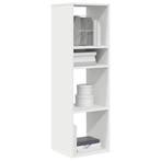 vidaXL Boekenkast 34x31x112 cm bewerkt hout wit, Verzenden