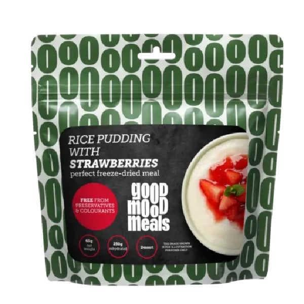 Rijstpudding met Aardbeien - Good Mood Meals, Divers, Produits alimentaires, Envoi