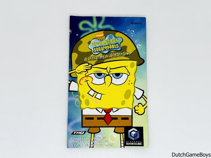 Nintendo Gamecube - Spongebob Squarepants - Battle For Bikin, Games en Spelcomputers, Spelcomputers | Nintendo Consoles | Accessoires