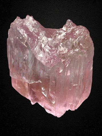 Natuurlijke roze spodumeen-variëteit Kunziet-kristal Kristal
