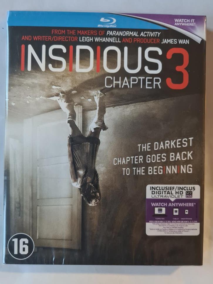 INSIDIOUS CHAPTER 3 (IN SEAL) (BLURAY), CD & DVD, Blu-ray