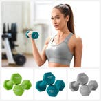 Dumbbellset halterset, 3 paar - totaal 12 kg - 2x1 kg, 2x2, Verzenden
