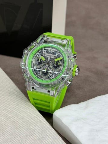 Invicta - Racing White/Green - Sans prix de réserve -, Handtassen en Accessoires, Horloges | Heren, Nieuw