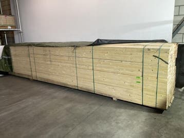 Veiling - 15x Vuren plank 600x17,5x2,5 cm, Nieuw