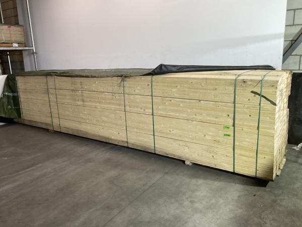Veiling - 15x Vuren plank 600x17,5x2,5 cm, Doe-het-zelf en Bouw, Hout en Planken