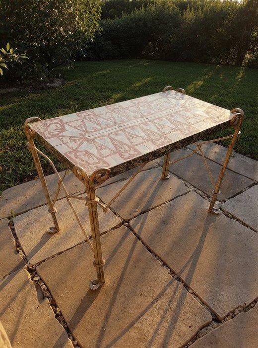 Wandtafel - Staal, Naaldhout, Hars, Antiek en Kunst, Curiosa en Brocante