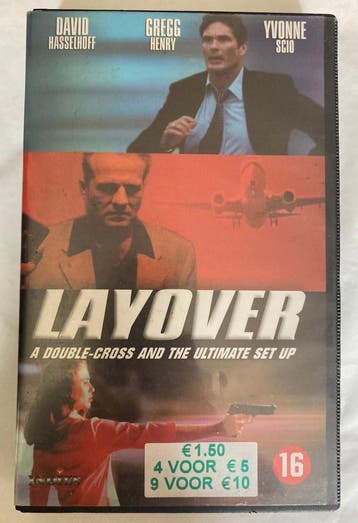 LAYOVER (EX RENTAL) (VHS), Cd's en Dvd's, Gebruikt