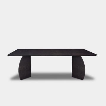 Tafel Rechthoekig Eikenhout  Driehoek  140x90, Nieuw