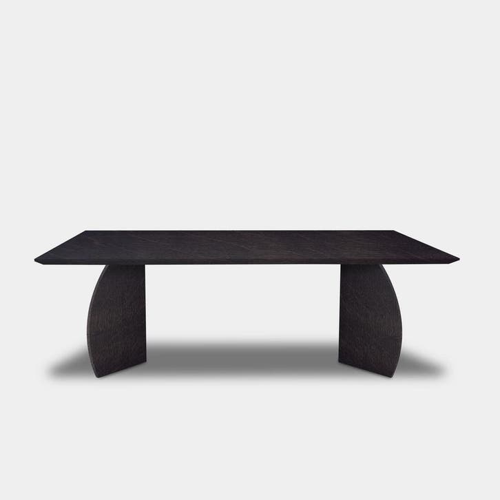 Tafel Rechthoekig Eikenhout  Driehoek  140x90, Huis en Inrichting, Tafels | Eettafels