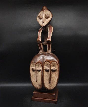 Prachtig masker - bindt - DR Congo (Zonder minimumprijs)