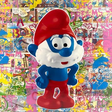 Koen Betjes (1992) - Papa Smurf - Dream Big Dreams x Comics