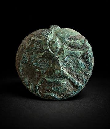 Oud-Romeins, Keizerrijk Deksel (onderdeel van een olielamp)