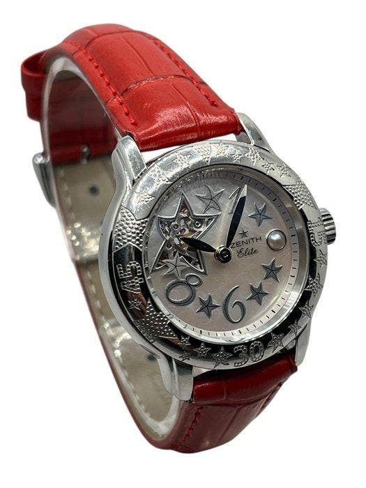 Zenith - Baby Star Open Sea - Automatic - Mother Of Pearl -, Handtassen en Accessoires, Horloges | Heren