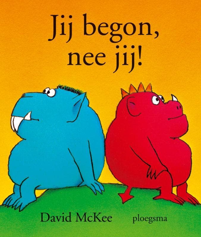 Jij begon ! Nee jij ! 9789021615998 David MacKee, Livres, Livres pour enfants | 4 ans et plus, Envoi
