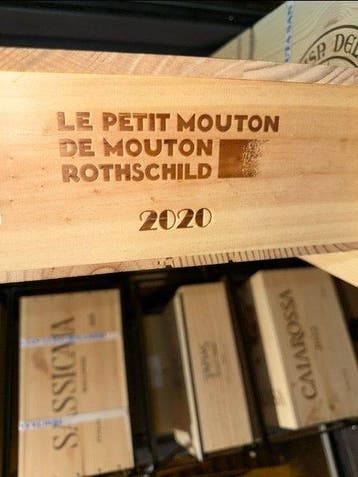 2020 Le Petit Mouton, 2nd wine of Ch. Mouton Rothschild -