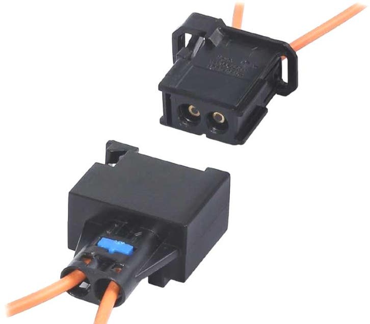 CONNECTEUR FIBRE OPTIQUE FIBERLOOP FEMELLE ET MÂLE, Autos : Divers, Autoradios, Envoi