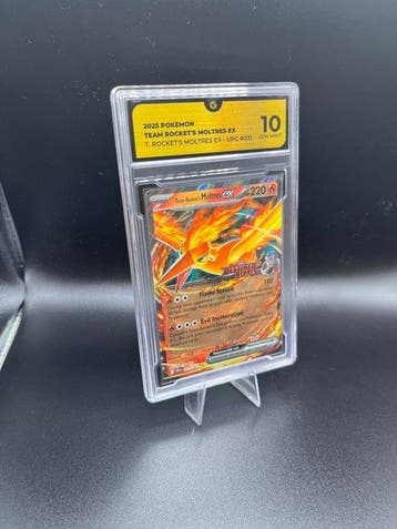 Pokémon - 1 Graded card - Pokémon - Team Rockets Moltres