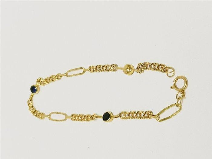 Armband - 18 karaat Geel goud, Handtassen en Accessoires, Armbanden