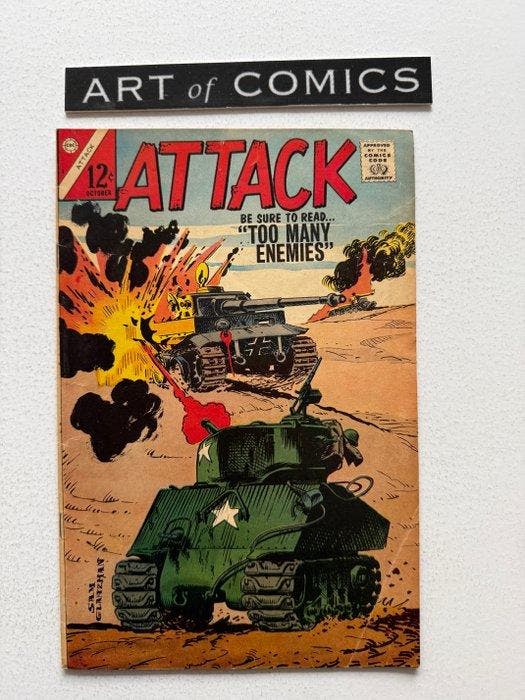 Attack (Vol. 1.) #3, #4, #32, #38, #39,(vol. 2) #4 - 6 Comic, Boeken, Strips | Comics
