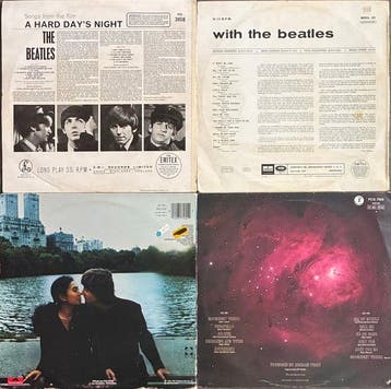Beatles & Related - 4 Albums - Diverse titels - Vinylplaat -, Nieuw in verpakking