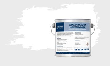 Wixx PRO Aqua Houtenvloer Matt Wit 5L, Doe-het-zelf en Bouw, Verf, Beits en Lak, Verzenden, Nieuw, Wit