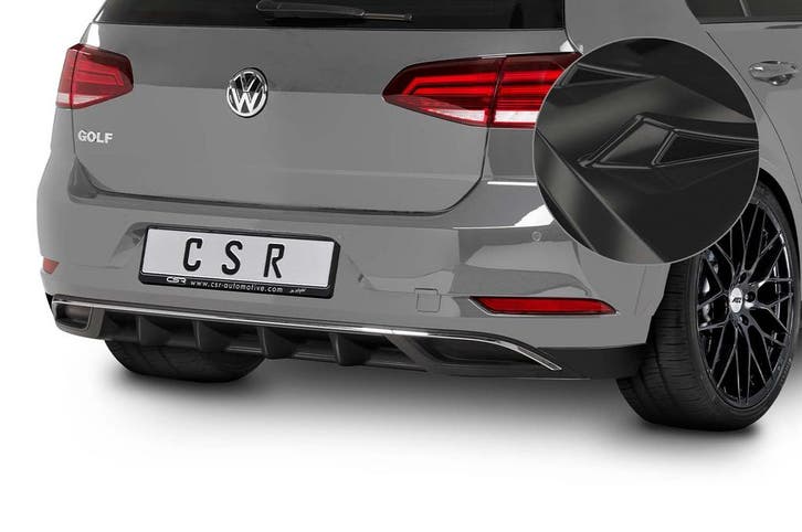 Achterskirt voor VW Golf 7 (facelift) HA251-G, Auto-onderdelen, Carrosserie, Nieuw, Verzenden