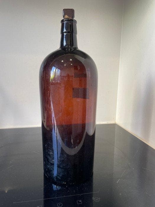 Flacon - Glas, Antiek en Kunst, Antiek | Glaswerk en Kristal