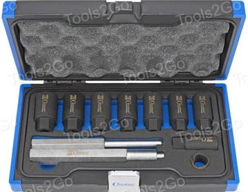 Velgbeveiliging verwijder gereedschap set, 10 stuks, Verzenden, Nieuw