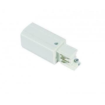 3-Fase Rails voedingsconnector Power connector Wit LEFT, Verzenden