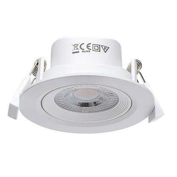 LED Inbouwspot - Warm wit Licht 3000K- 7W - Kantelbaar, Ophalen of Verzenden, Nieuw
