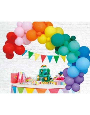 DIY multicolor ballon boog 4m, Ophalen of Verzenden, Nieuw