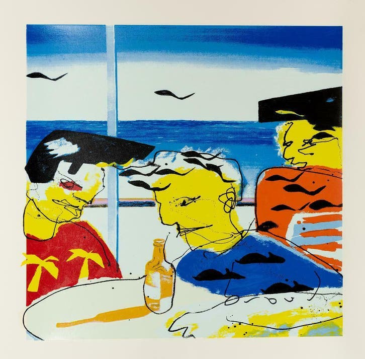 Herman Brood Zeefdruk: The Cruise, Antiquités & Art, Art | Lithographies & Sérigraphies, Enlèvement ou Envoi