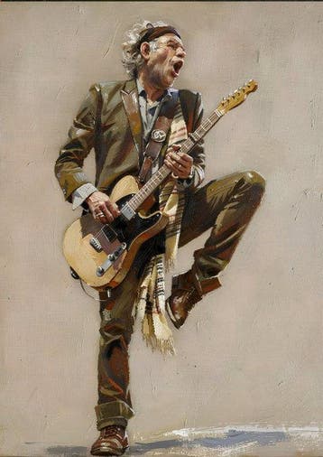 The Rolling Stones - By artist Andrea Boriani - 2x art, Cd's en Dvd's, Nieuw in verpakking
