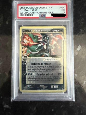 Pokémon - 1 Graded card - Charizard 100/101 Foil, Holo - PSA, Nieuw