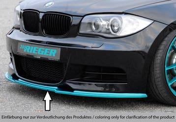 Rieger spoilerzwaard | 1er E82, E88 (182 / 1C): 10.07- - Cab, Verzenden