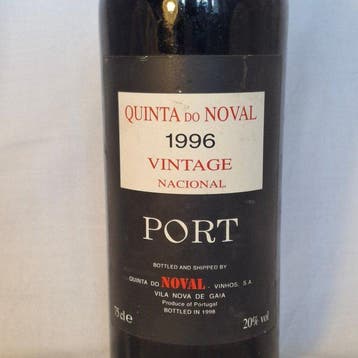 1996 Quinta do Noval, Nacional - Vintage Port - Gebotteld in