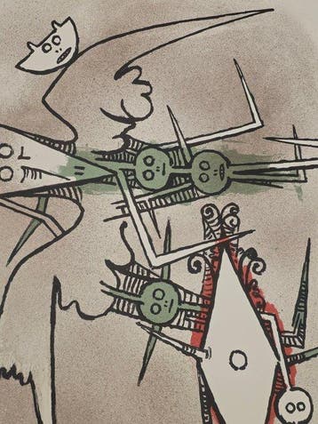 Wifredo Lam (1902-1982) - Senza titolo, Antiek en Kunst
