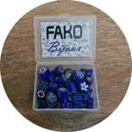 Fako Bijoux - Millefiori Glas - Sieraden Maken - 7-12mm - 50, Verzenden