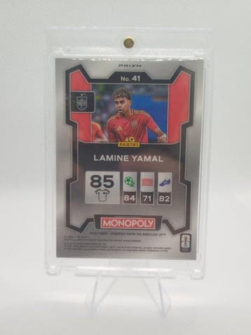2026 Panini Prizm, Prizm Monopoly Lamine Yamal 41 Foil,, Verzamelen, Nieuw