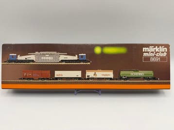 Märklin Z - 8691 - Modeltrein goederenwagonset (1) -